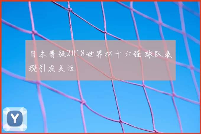 日本晋级2018世界杯十六强 球队表现引发关注
