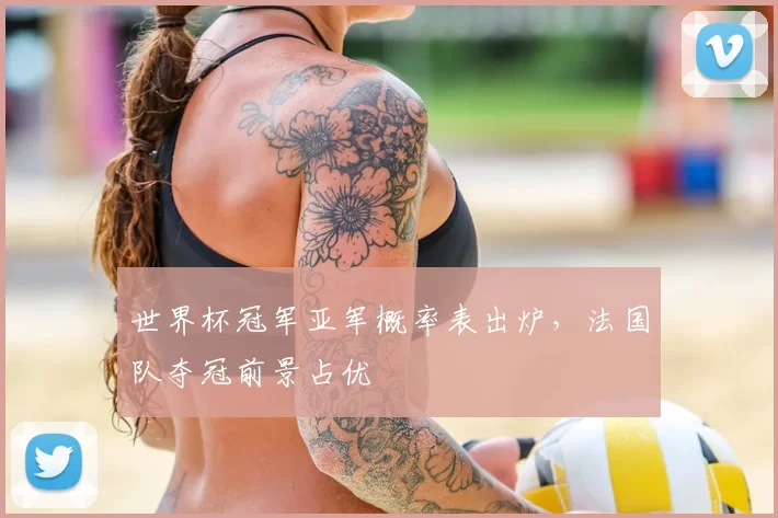 世界杯冠军亚军概率表出炉,法国队夺冠前景占优