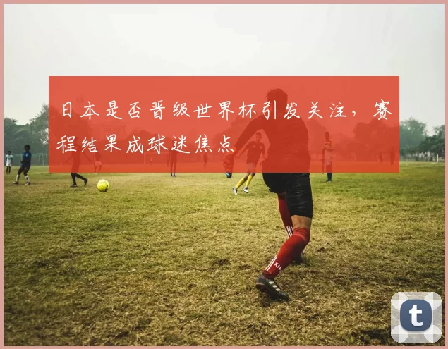 日本是否晋级世界杯引发关注,赛程结果成球迷焦点